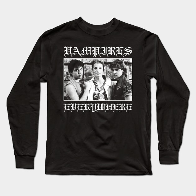 The Lost Boys: Vampires Everywhere Long Sleeve T-Shirt by thespookyfog